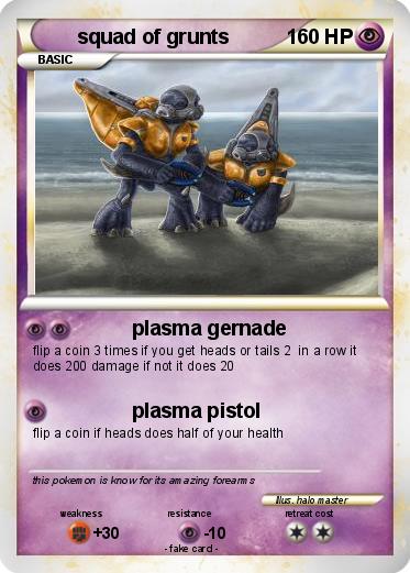 Pokemon squad of grunts