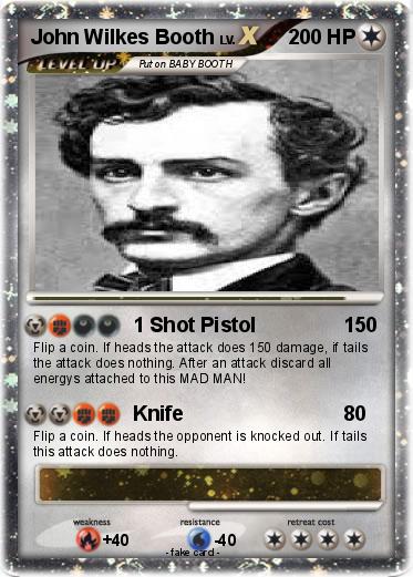 Pokemon John Wilkes Booth