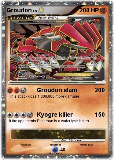 Pokemon Groudon