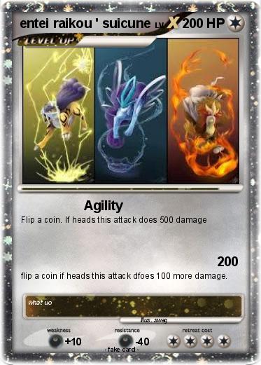 Pokemon entei raikou ' suicune