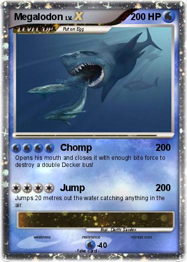 Pokemon Megalodon