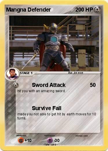 Pokemon Mangna Defender