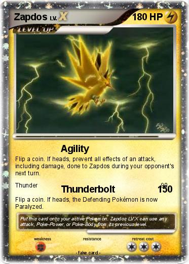 Pokemon Zapdos