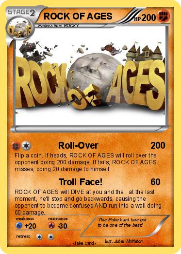 Pokemon ROCK OF AGES