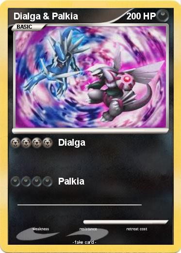 Pokemon Dialga & Palkia