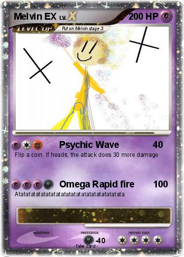 Pokemon Melvin EX
