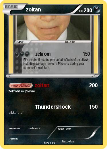 Pokemon zoltan