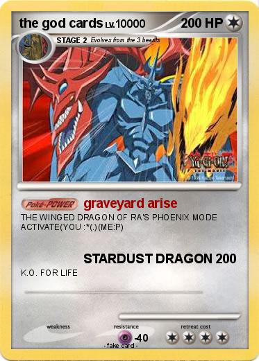 Pokemon the god cards