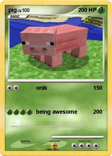 Pokemon pig