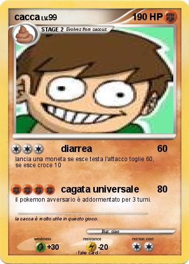 Pokemon cacca