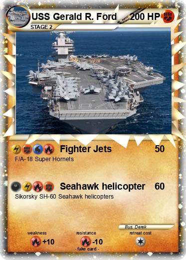 Pokemon USS Gerald R. Ford