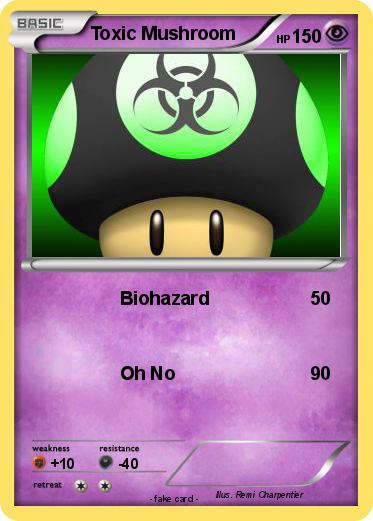 Pokemon Toxic Mushroom