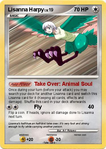 Pokemon Lisanna Harpy