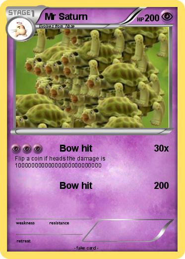Pokemon Mr Saturn