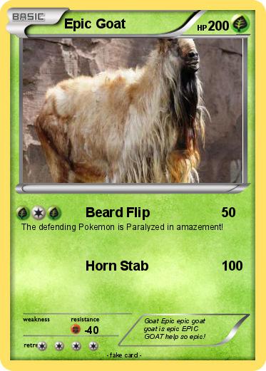 Pokemon Epic Goat
