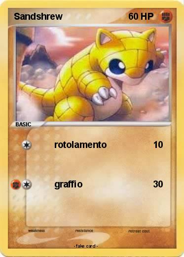 Pokemon Sandshrew
