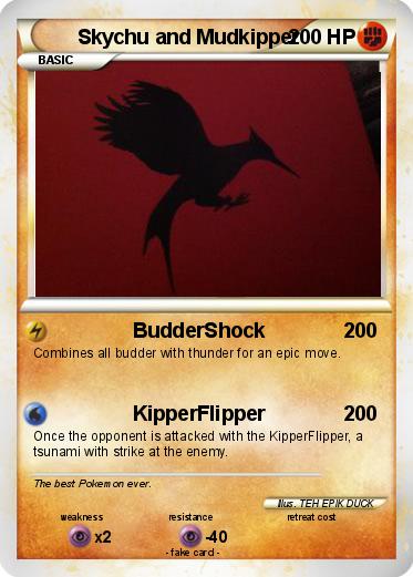 Pokemon Skychu and Mudkipper