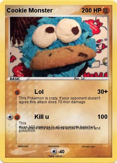 Pokemon Cookie Monster