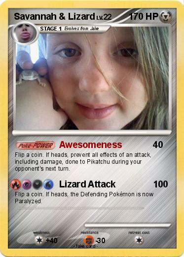 Pokemon Savannah & Lizard