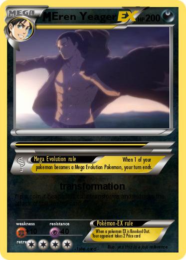 Pokemon Eren Yeager