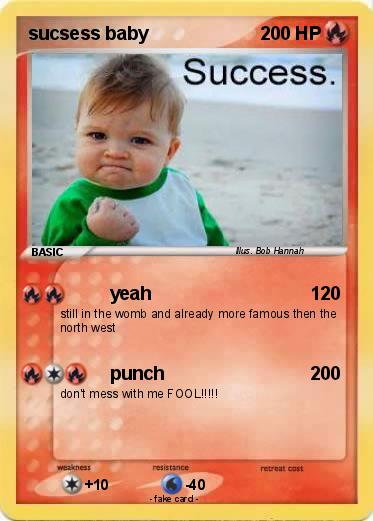Pokemon sucsess baby