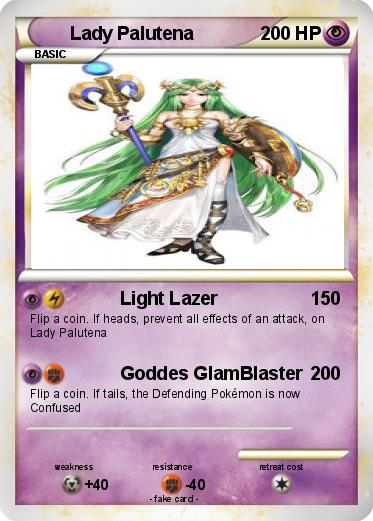 Pokemon Lady Palutena