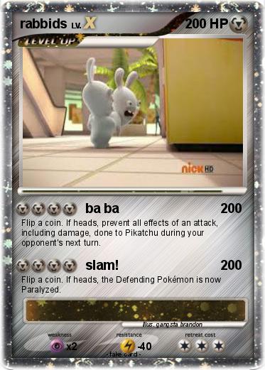 Pokemon rabbids
