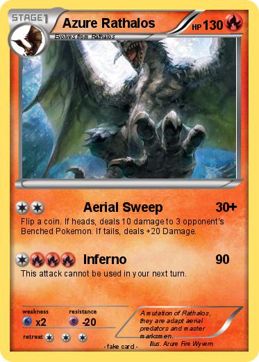 Pokemon Azure Rathalos