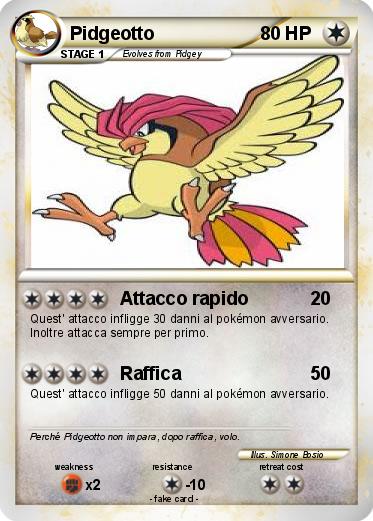 Pokemon Pidgeotto