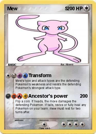 Pokemon Mew                                    5