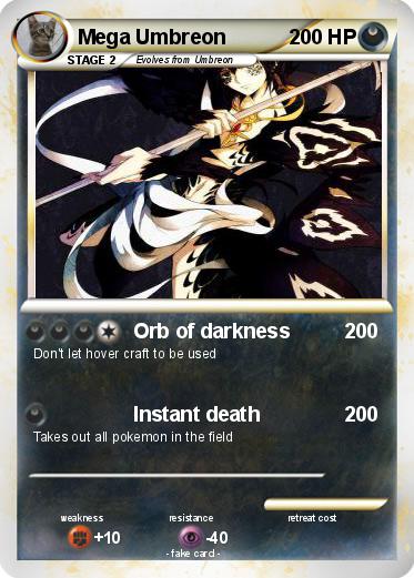 Pokemon Mega Umbreon