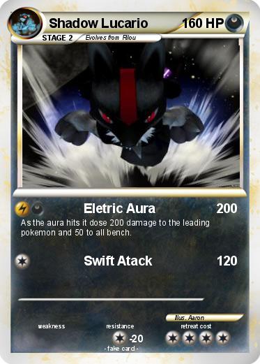 Pokemon Shadow Lucario