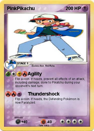 Pokemon PinkPikachu