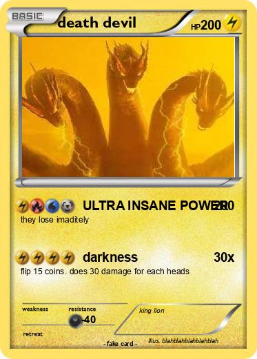 Pokemon death devil