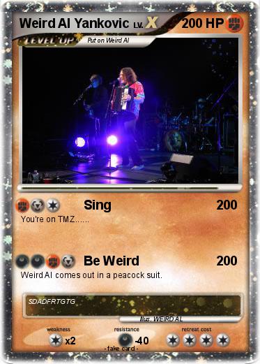 Pokemon Weird Al Yankovic
