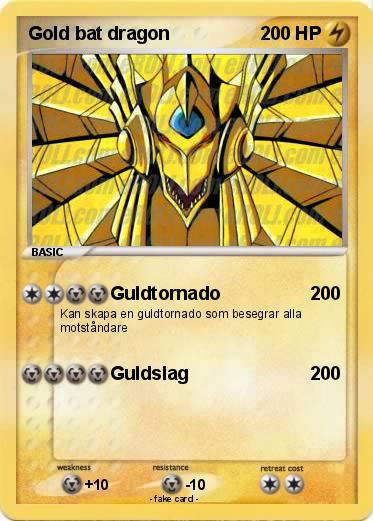 Pokemon Gold bat dragon