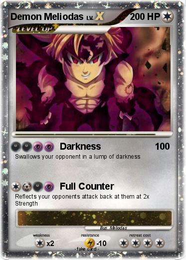 Pokemon Demon Meliodas