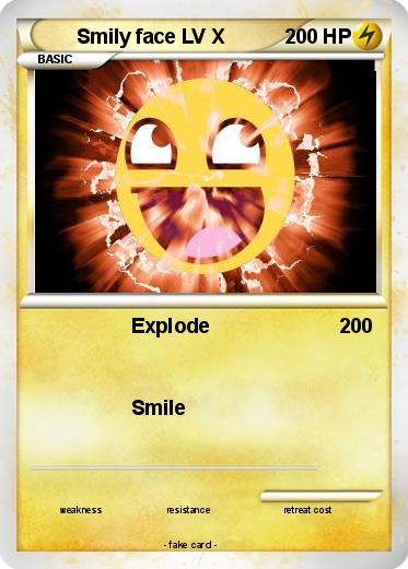Pokemon Smily face LV X