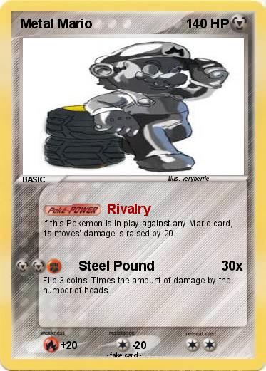 Pokemon Metal Mario
