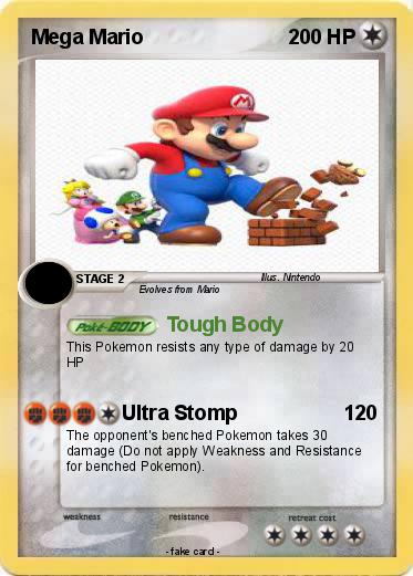 Pokemon Mega Mario