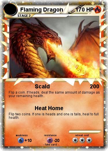 Pokemon Flaming Dragon
