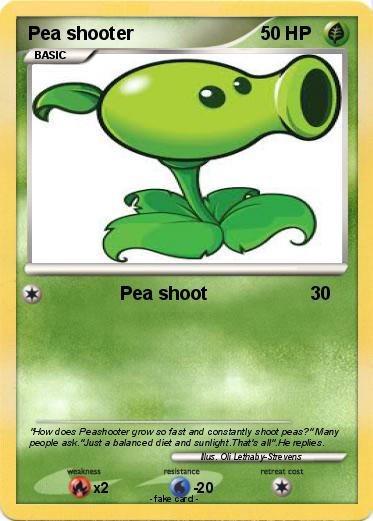 Pokemon Pea shooter