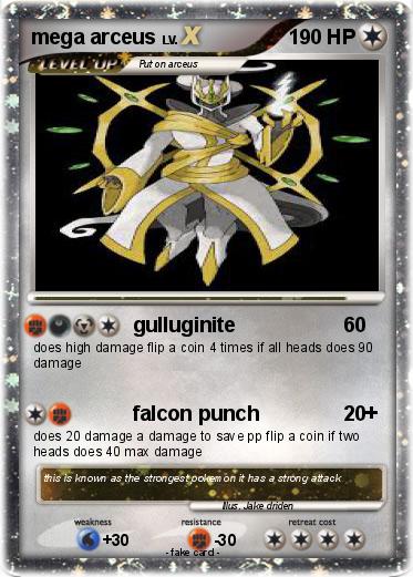 Pokemon mega arceus