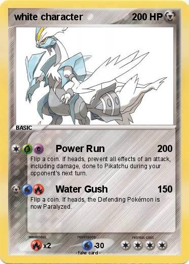 Pokemon white character
