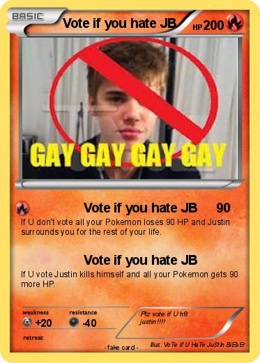 Pokemon Vote if you hate JB