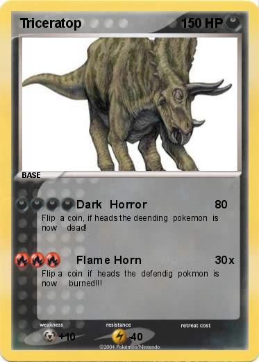 Pokemon Triceratop