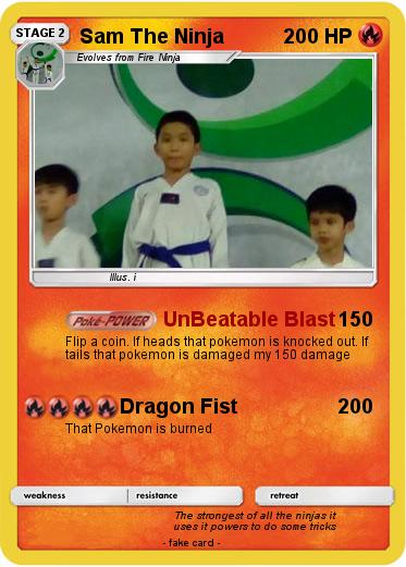 Pokemon Sam The Ninja