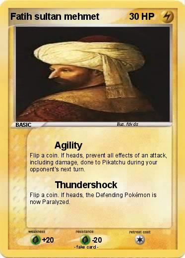 Pokemon Fatih sultan mehmet