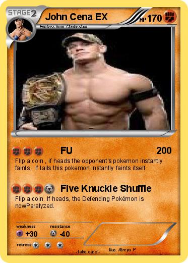 Pokemon John Cena EX