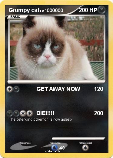 Pokemon Grumpy cat